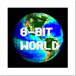 8-bit World Posters and Art